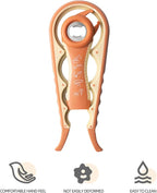 Bottle Opener for Arthritic Hand,Jar Opener for Old People, Children, Women, Those with Weak Hands,Multifunctional Kitchen Gadgets (A-Orange)