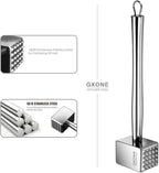 Meat Tenderizer,304 Stainless Steel Heavy Sturdy Meat Mallet/Pounder/Hammer Tool(1.65lb)