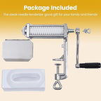 Heavy Duty Manual Meat Tenderizer Cuber Tool Steak Flatten Cuber Rolling Meat Poultry Tenderizer Machine Clamp on Meat Tenderizer Kitchen Tool