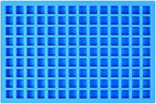 Square Silicone Candy Molds - Mini Silicone Molds for Hard Candy, Chocolate, Gummy, Caramel, Ganache, Ice Cubes (1)
