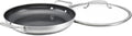 Cuisinart FusionPlus Hybrid Nonstick Stainless Steel Cookware, 12-Inch Everyday Pan with Cover, PFAS-Free PURELYSEAR Ceramic Technology, Scratch Proof, Wide Grip Handles, Dishwasher Safe