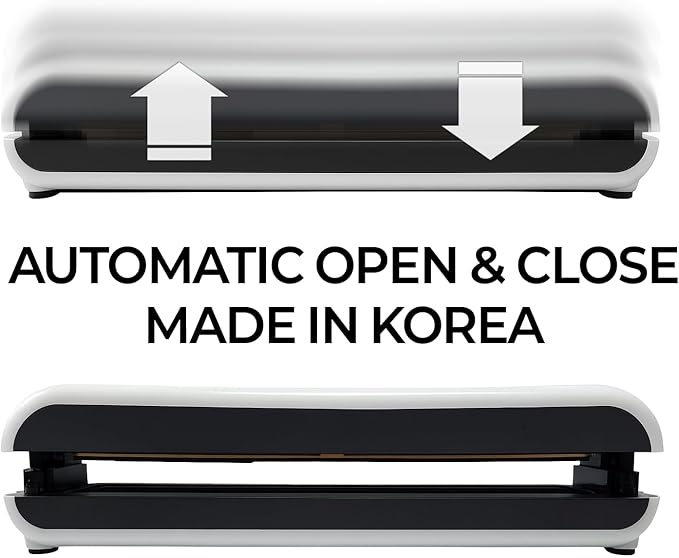 85Kpa Easy-Close Vacuum Sealing Machine Cordless Powerful Suction with 20 Pre-Cut Pouchses, Fully Automatic with No Lid Pressing Required - Compact Food Preservation for Home Use