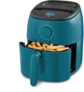 Dash Tasti-Crisp™ Air Fryer - AirCrisp® Technology - Compact Design with Adjustable Temperature Control - Nonstick Fry Basket & Auto Shut-Off Feature - 2.6 Quarts - Teal
