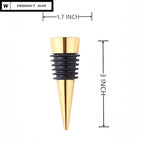 Decorative Wine Stopper Base Set of 3,Cool Wine Bottle Stoppers for Glass Bottles,Crystal Bottle Stopper Fits Standard Bottles,Fancy Decors Wine Tools (Base 3)