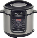 6 Quart Digital Pressure Cooker with 14 Pre-set Multi Function Features