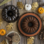 Nordic Ware Original Bundt, 12-Cup, Bronze (Pack of 3)