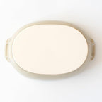 Banko Ware Au Gratin Dish, Large, Diameter Approx. 11.8 inches (30 cm), Heat Resistant, Pottery, Oven Safe, Direct Fire, Microwave, Dishwasher Safe, Beige, Made in Japan