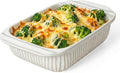 Artena Baking Dish 2.3 Quarts, Casserole Dishes For Oven, Baking Pan With Handles, Lasagna Pan Deep, Large Casserole Dish, Rectangular Ceramic Bakeware, White (Only Baking Dish)