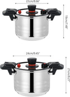 Efficient Pressure Cooker Set Pressure Cooker Recipes Electric Stove Energysaving Cooking Utensils Energy Efficient