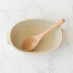 Banko Ware Au Gratin Dish, Small, For One Person Diameter Approx. 7.5 inches (19 cm), Heat Resistant, Ceramic, Oven Safe, Direct Fire, Microwave Safe, Dishwasher Safe, Beige, Made in Japan