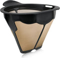Coffee Filter Replacement for Ninja Coffee Maker - Cone Reusable Permanent Coffee Filter Compatible with Ninja Coffee Machine CM300 CM305 CM360 CM371 CM401, Replacement Parts for Ninja Coffee Maker