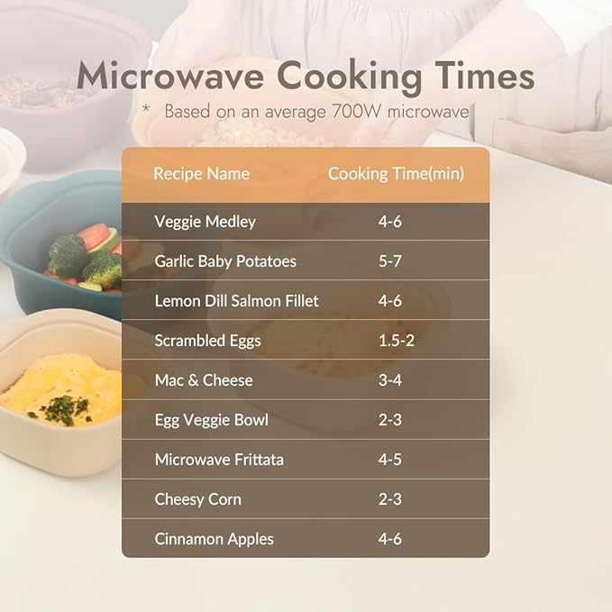 Silicone Multi-Steamer Made in Korea Microwave Steamer for Cooking & Reheating –BPA-Free Flexible & Durable (Maple Red, 40.58 fl oz)