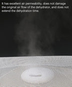 Reusable Dehydrator Sheets for Nesco Dehydrator, 10 Pcs/Set Premium Non-Stick Silicone