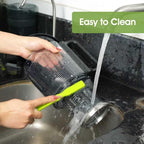 Cold Press Juicer,Stainless Steel Material,Juicer Machines with 5.0Inch Wide Feed Chute,Slow Masticating Juicer for Vegetables and Fruits with High Juice Yield,Large Auger,Easy to Clean
