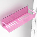 HuggieGems 4 Pack Magnetic Spice Storage Rack Organizer for Refrigerator and Oven, Pink Fridge Organizers and Storage