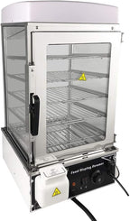 500H Bun steamer, 5 layers Electric food bread steaming display machine, rounded-top design (500H)