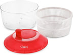 Ozeri Italian Made Fresca Salad Spinner and Serving Bowl, BPA-Free