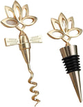 Decorative Wine Stopper and Opener Set of 2,Cool Wine Bottle Stoppers for Glass Bottles,Crystal Bottle Stopper Fits Standard Bottles,Fancy Decors Wine Tools (Heart Set)