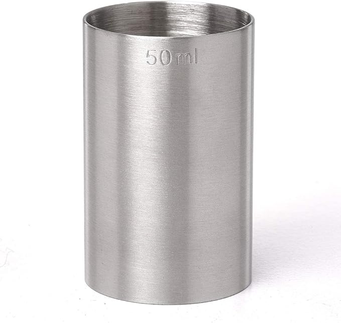 Barfly Thimble Measure, 50 ml., Stainless Steel