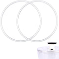 2 Pcs Salad Spinner Gaskets, Silicone BPA Free Replacement Gaskets Compatible with OXO Good Grips Salad Spinner Fruit Washer Vegetable Cleaner