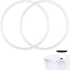 2 Pcs Salad Spinner Gaskets, Silicone BPA Free Replacement Gaskets Compatible with OXO Good Grips Salad Spinner Fruit Washer Vegetable Cleaner