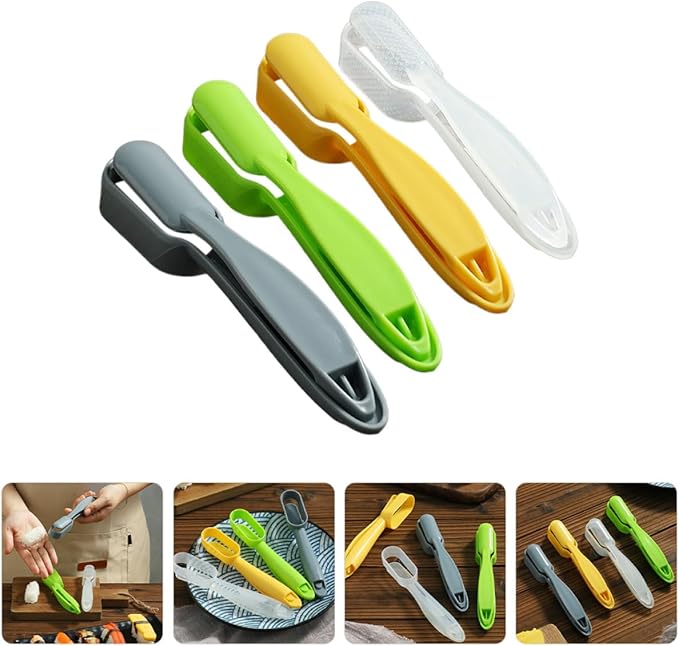 Sushi Mold Set Nigiri Rice Ball Maker Tool for DIY Sushi Easy to Use Reusable Assorted Colors for Family Gatherings and Creative Meals
