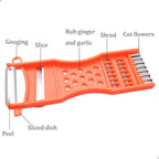 1Pcs handheld Plastic Multifunction Kitchen Peeler Grater Slicer Tool,for Vegetable,Fruit,Cucumber,Potato,Carrots,Cheese,Chef Gadgets Tools