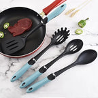 8pcs Nylon Cooking Tools Kitchen Utensils Set Quality Handles Cooking Tool Non Toxic Kitchen Gadgets Nonstick Cookware