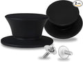 Lerykin Replacement Silicone Knobs for Pot Lid, Soft Universal Pan Lid Handles - Heat Resistant and Non-Slip Holding Handle Knobs for Kitchen Cookware Lids and Covers - Dishwasher Safe (2 Pack)