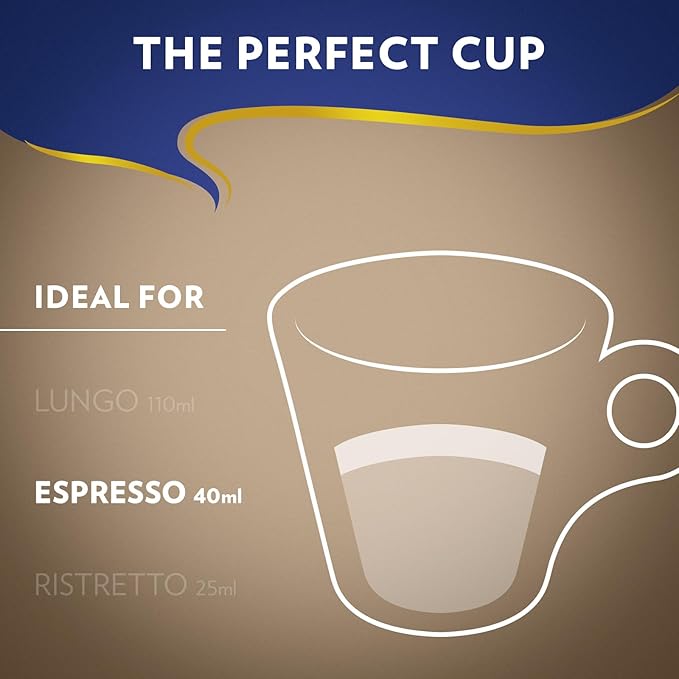 Lavazza Super Crema Aluminum Capsules Compatible with Nespresso* Original Machines, Medium Roast, Arabica and Robusta Blend (10 Capsules)