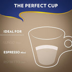 Lavazza Super Crema Aluminum Capsules Compatible with Nespresso* Original Machines, Medium Roast, Arabica and Robusta Blend (10 Capsules)