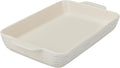 Pyrex 3QT (9" x 13") Rectangular Ceramic Baking Dish, Casserole Dish with Handles, Oven Safe and Durable Bakeware