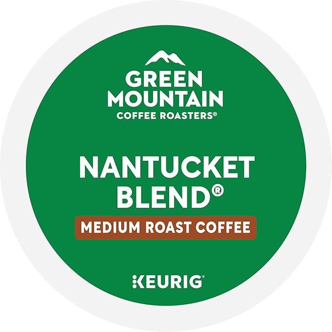 Green Mountain Coffee Roasters Nantucket Blend, Single-Serve Coffee K-Cup Pods, Medium Roast, 32 Count