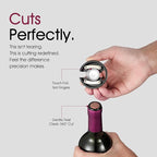 Gobetter Wine Foil Cutter Tool, Premium Stainless Steel Bottle Top Seal Opener & Neck Label Remover for Wine Lovers, 2 Count