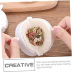 20pcs Dumpling Maker Molds 7cm Diameter Pp Plastic Dumplings Press Kitchen Gadget for Homemade Cooking Tools