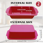 Bread Pans for Homemade Bread：9.5 x 5 Inch Silicone Loaf Pan for Baking with Metal Frame - Nonstick Banana Loaf Tin Tray for Sandwich Sourdough Pumpkin Sour Dough - for Oven Kitchen Home Bakers