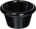 Winco Plain Ramekins, 3-Ounce, Black