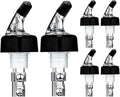 6 Pack Measured Liquor Pour Spout, Liquor Bottle Pourers, Measure Pour Spout for Liquor Bottles, Bottle Pourers for Alcohol, Shot Pourer Cocktail Liquor Dispenser Bar Bartending Tool -1.5oz/45ml