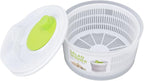 Pwshymi Salad Spinner Salad Drainer, Multifunction Large 3L Vegetable Dryer Salad Spinner, Lettuce Washer and Dryer for Cooking
