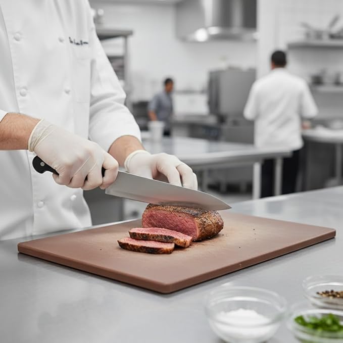TrueCraftware- Set of 6 Cutting Boards for Kitchen 20" X 15" X 1/2” Assorted Colors- Color Coded Durable Kitchen Cutting Board Chopping Board Non Slip Cutting Mat for Meat Vegetables Dishwasher Safe