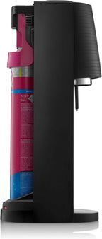 SodaStream - Terra Soda Streaming Machine - STARTER KIT - Sparkling Water Maker with CO2 & Bubly Drop - Eco-Friendly, No Batteries Needed - Black