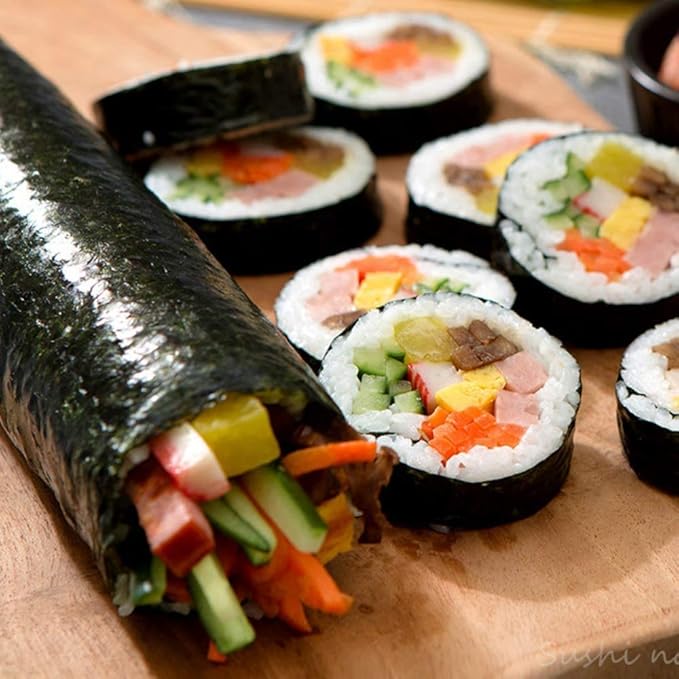 12pcs Sushi Bazooka Sushi Maker Mold Plastic Rice ， Sushi Maker Rice Vegetable Meat Diy Sushi Making Kit Machinekitchen Utensils