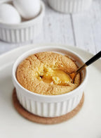 LE TAUCI Ramekins 12 OZ Oven Safe, Ceramic Souffle Dishes for Oven, Custard Cups, Creme Brulee Dishes, Porcelain Large Ramekins, Pudding Ramiken, Dipping Sauces, Set of 6, White