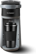 Elite Gourmet EHC323X Rapid Brew Technology 2-in-1 Capsule Coffee Maker, 6~12oz Brewing Capacity, K-Cups and Grounds, Adjustable Mug Height, Reusable Filter, Black