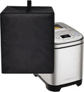 Bread Maker Machine Cover for Cuisinart Bread Maker Machine, Heavy Duty Waterproof Protective Bread Machine Cover Compatible for Cuisinart Compact and Automatic Bread Maker Machine CBK-110P1 (Black)