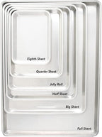 Nordic Ware - 43172AMZM Nordic Ware Half Sheet with Oven Safe Nonstick Grid, 2 Piece Set, Natural