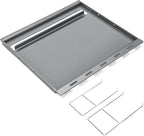 7637 Full-Size Griddle Insert for Weber Spirit I & II 200 Series Gas Grills, Carbon Steel Griddle E210 E220 E215 S210 S220, Flat Top Griddle for Weber, Outdoor Indoor Griddle with Removable Handles