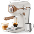 XIXUBX Espresso Machine, 20 Bar Pump Temperature Control, Compact Espresso Maker with Steam Milk Frother, Professional Coffee Makers for Home, Cappuccino Latte Machine, Gifts for Coffee Lover