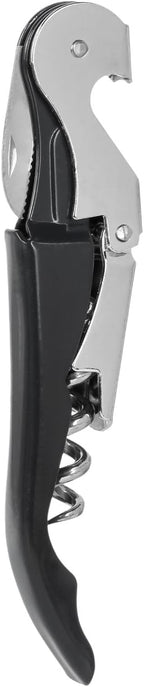 Thirsty Rhino Anggur Double Hinged Waiter's Corkscrew (Set of 4) (Black)