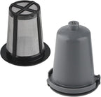 Anbige Replacement Parts 2pcs Grey Reusable Filter Cup, Compatible with Cuisinart Single Serve Coffee Makers